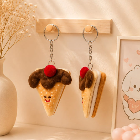 Kawaii Food Plush Keychain | Bag Charm