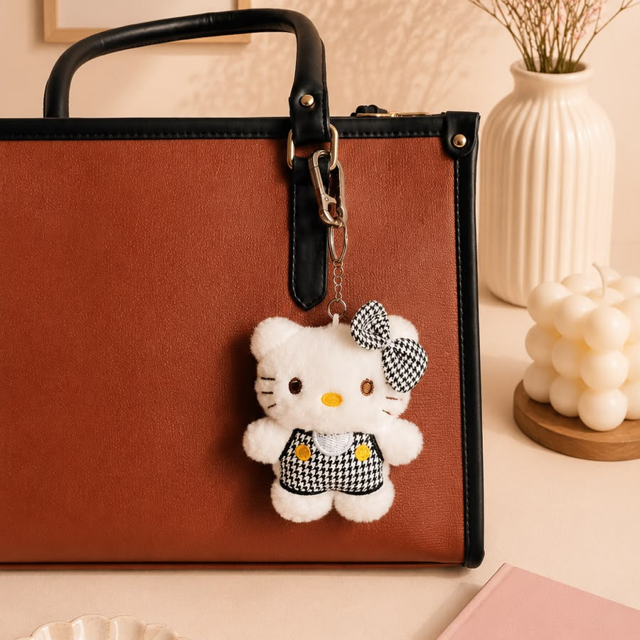 Hello Kitty Plushie Keychain – Kawaii Cat Bag Charm