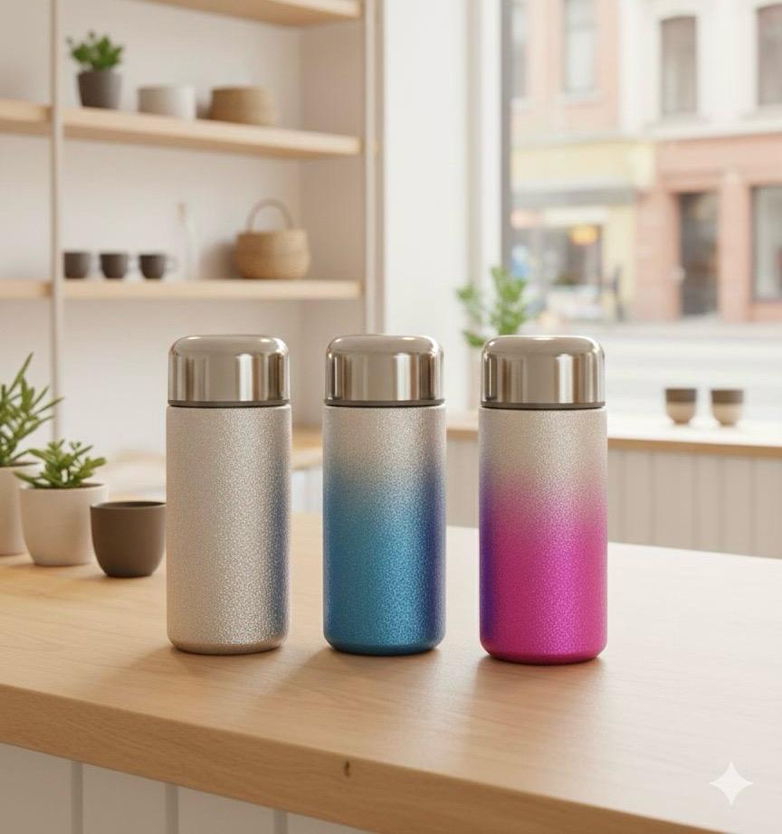 Titanium Double wall Vacuum Insulated Flask Bottle
