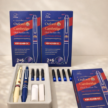 Oxford Cambridge Click Fountain Pen