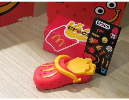 McDonald's x Crocs inspired Classic Clog Miniature Collectible | Random Design (Pack of 2)