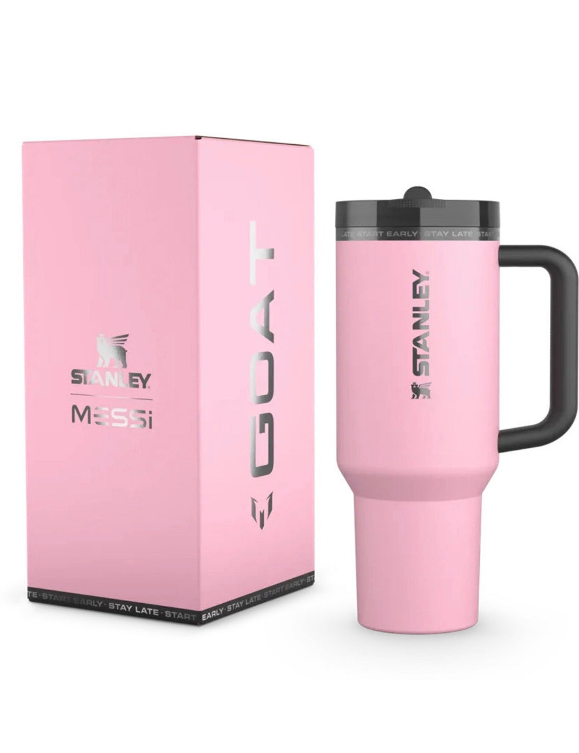 GOAT Quencher Tumbler – Pink | 40 oz Insulated Travel Cup