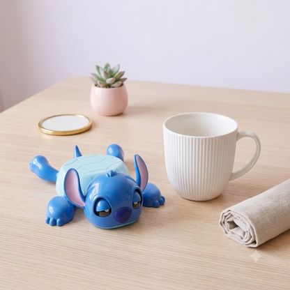 Turtle & Stitch Cup Holder Coaster – Cute Desk Cup Stand | Kawaii Home Decor