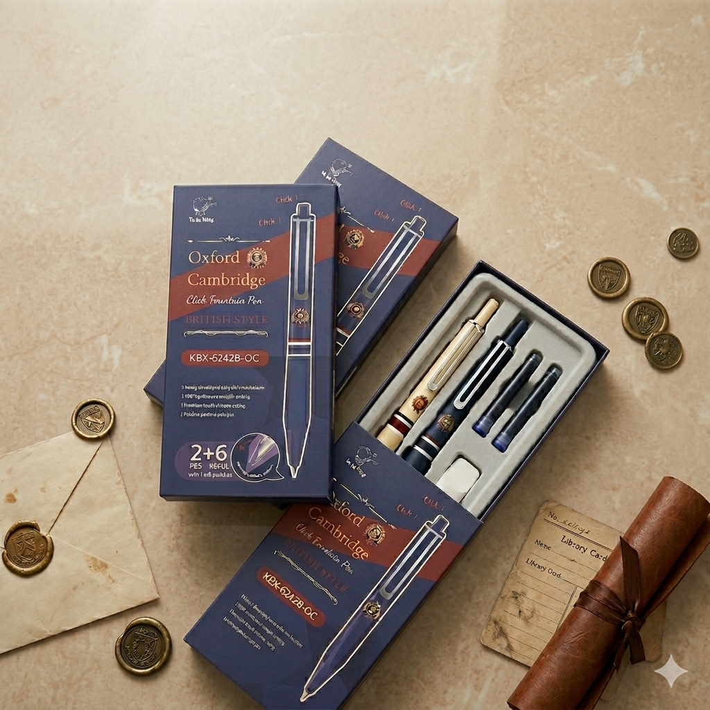 Oxford Cambridge Click Fountain Pen