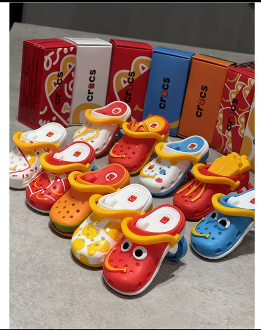 McDonald's x Crocs inspired Classic Clog Miniature Collectible | Random Design (Pack of 2)