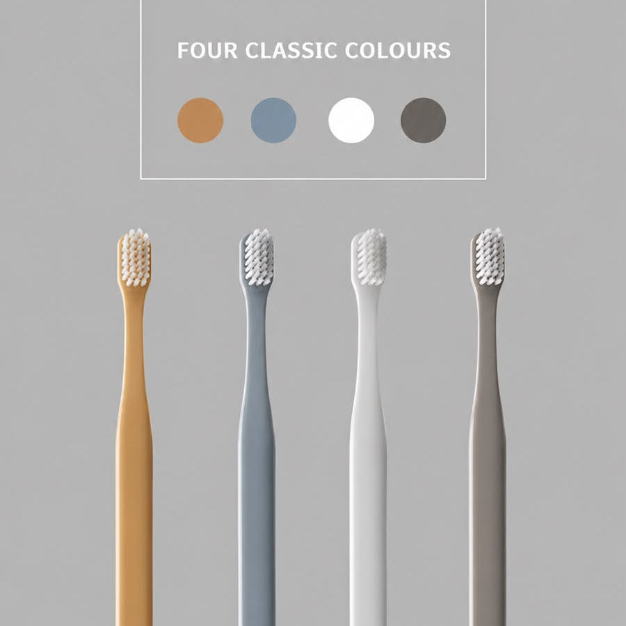 Soft Cloud Toothbrush – Set of 4 Classic Nude Colors