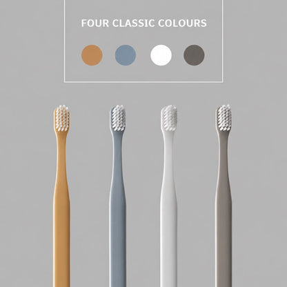 Soft Cloud Toothbrush – Set of 4 Classic Nude Colors