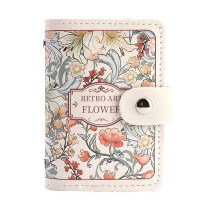 Floral Card Holder – Vintage Botanical Card Organiser - Mix Design