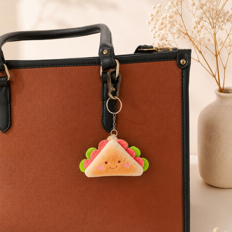 Kawaii Food Plush Keychain | Bag Charm