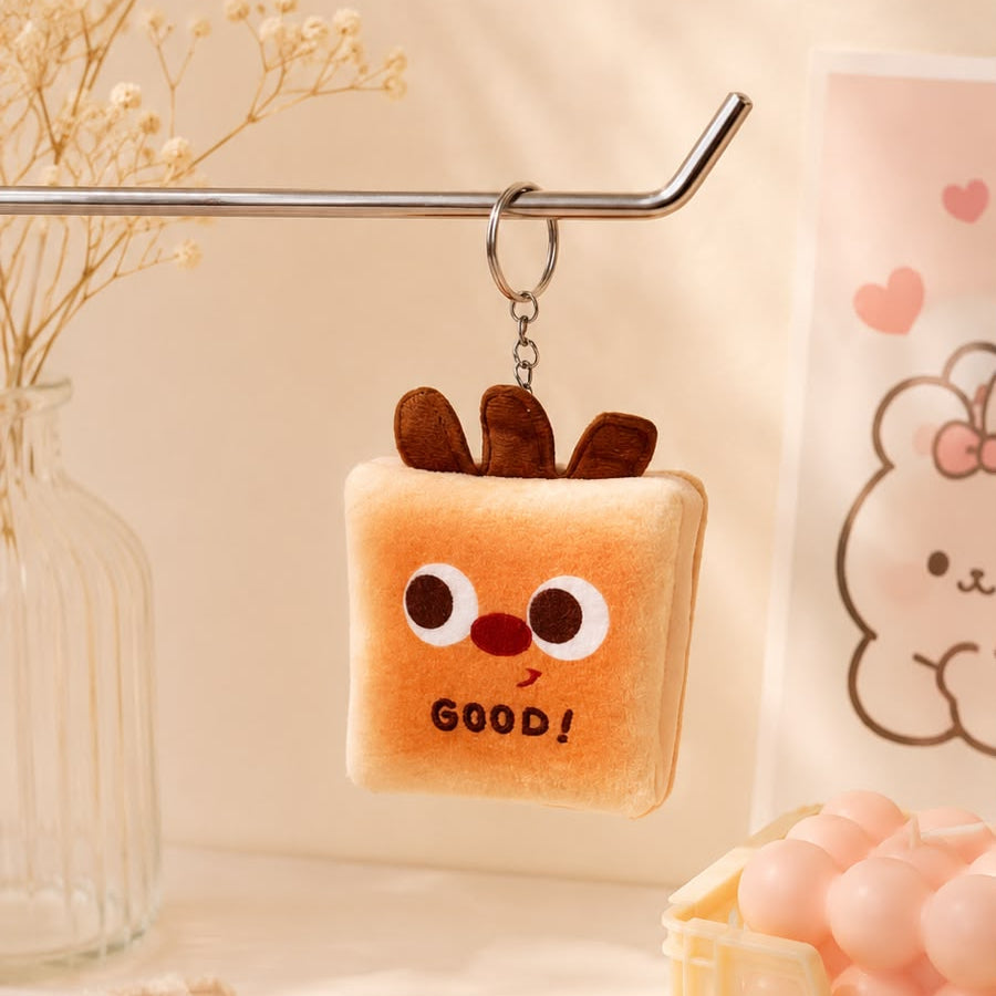 Kawaii Food Plush Keychain | Bag Charm