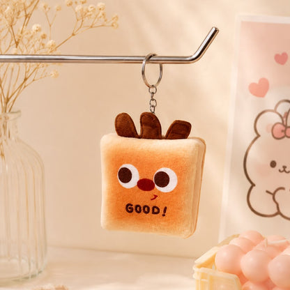 Kawaii Food Plush Keychain | Bag Charm