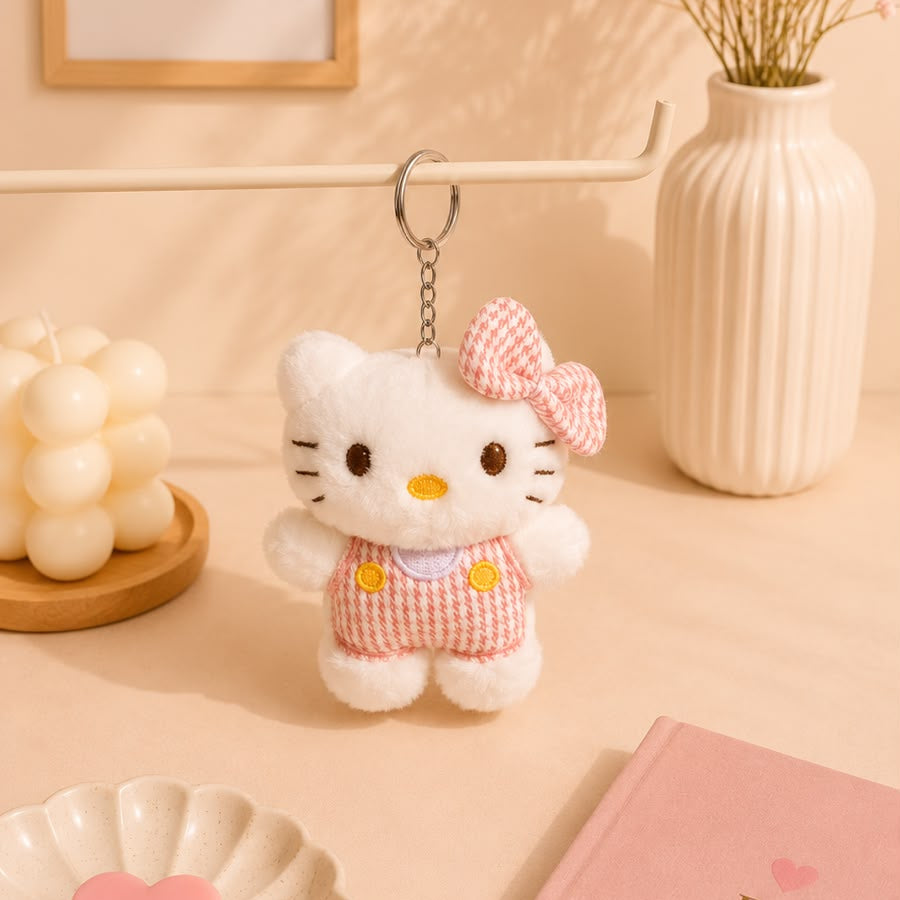 Hello Kitty Plushie Keychain – Kawaii Cat Bag Charm