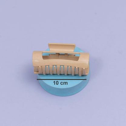 Flex Hair Claw Clip – Matte Round Edge | Non Breakable