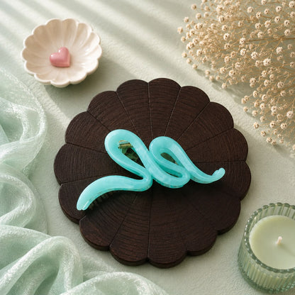 Swirl Hair Claw Clip – Pastel Matte Collection