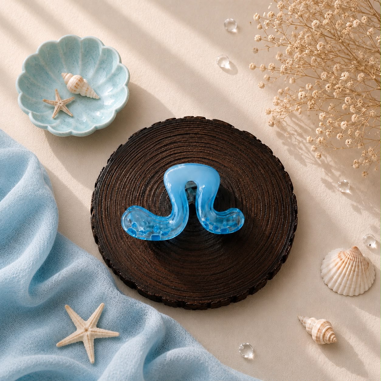 Jelly Hair Claw Clip