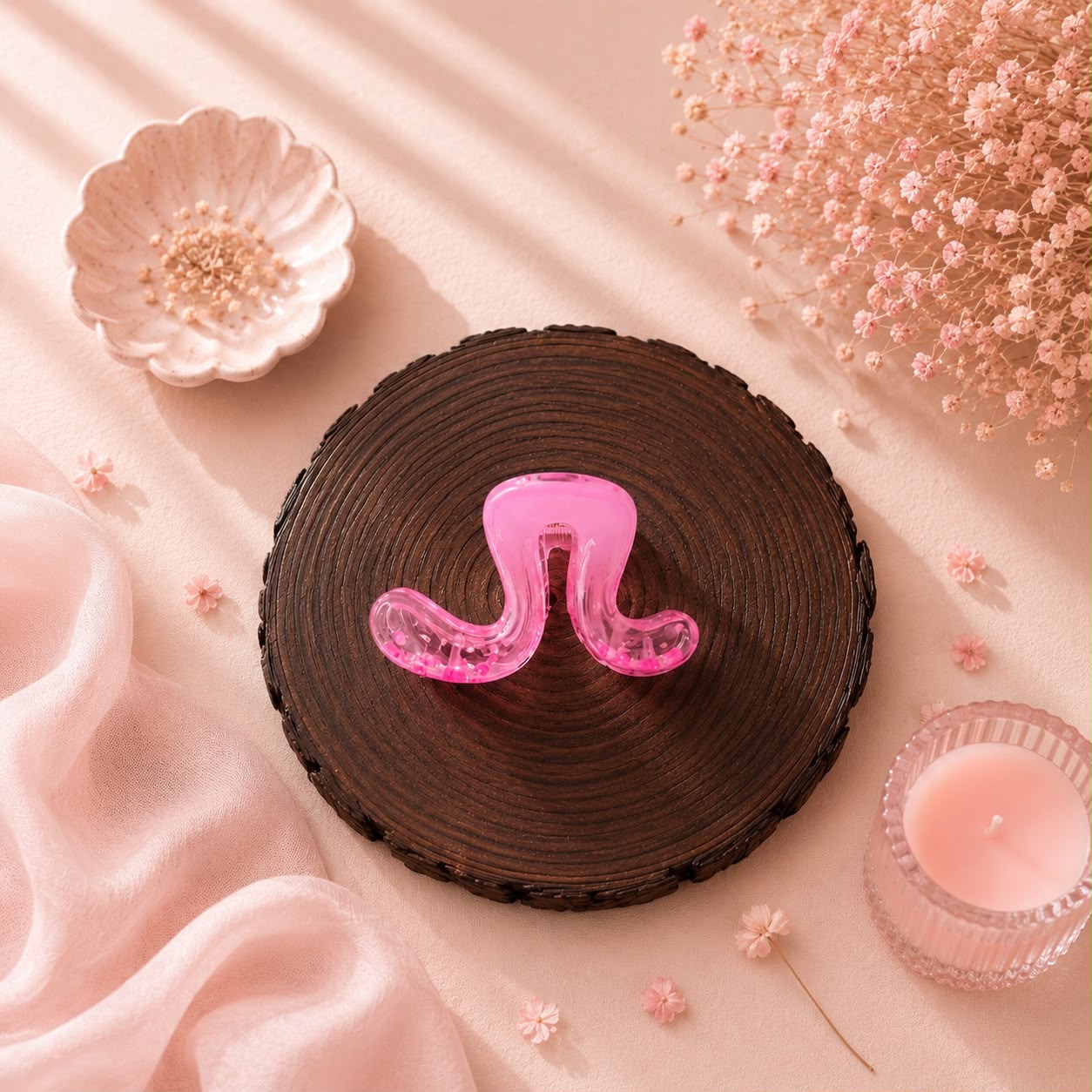 Jelly Hair Claw Clip