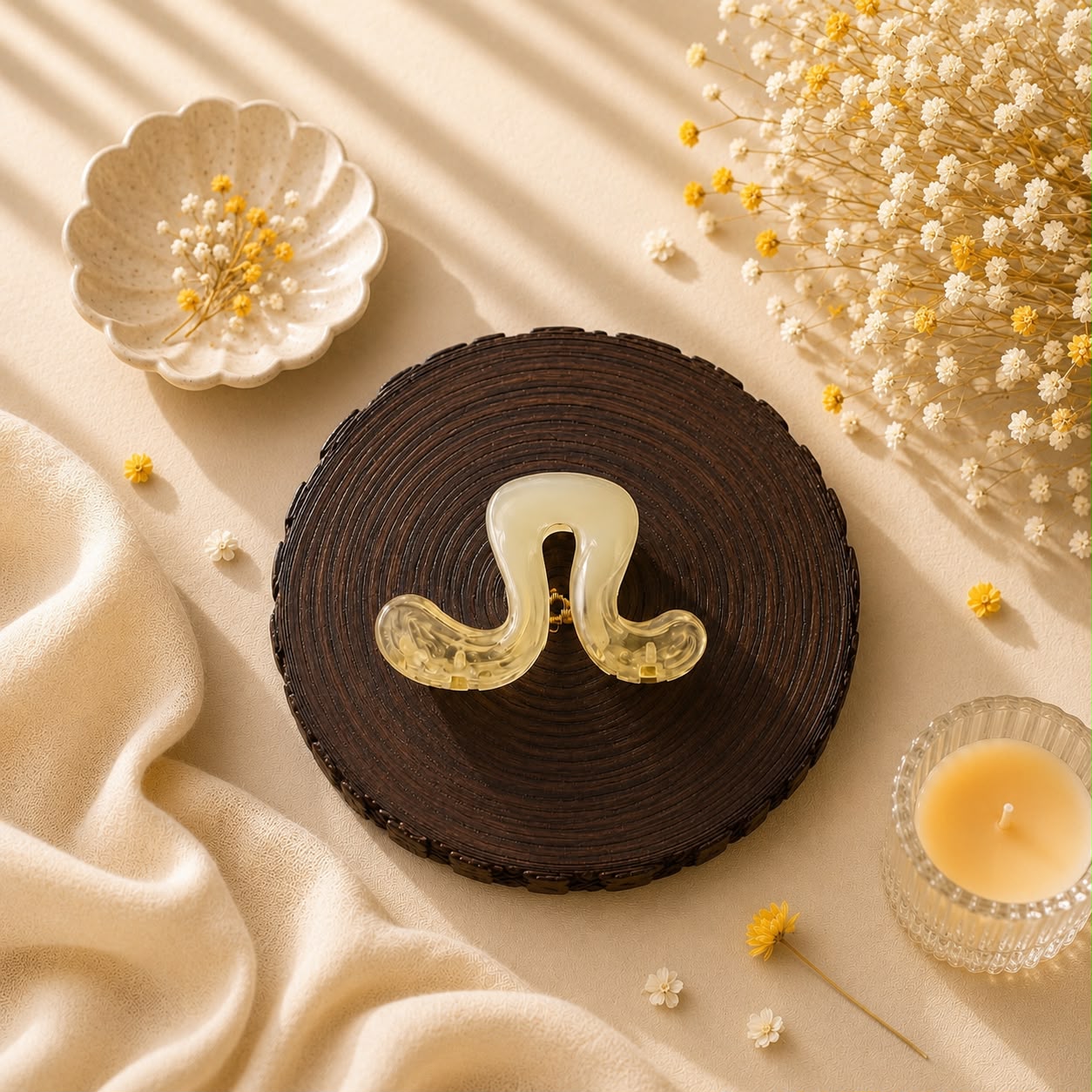 Jelly Hair Claw Clip