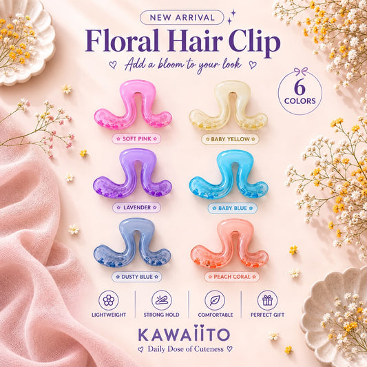 Jelly Hair Claw Clip
