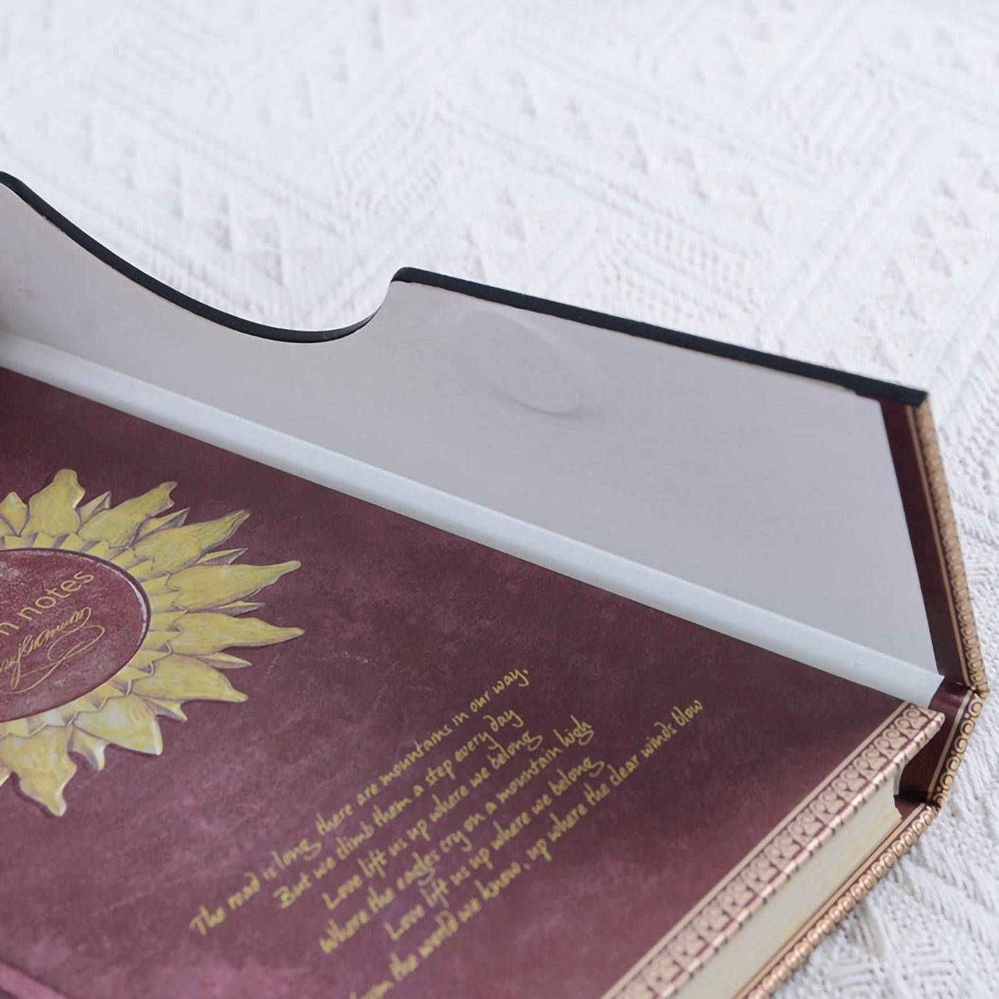 Pharaoh Notes Vintage Hardcover Journal – Sunflower Crown Notebook