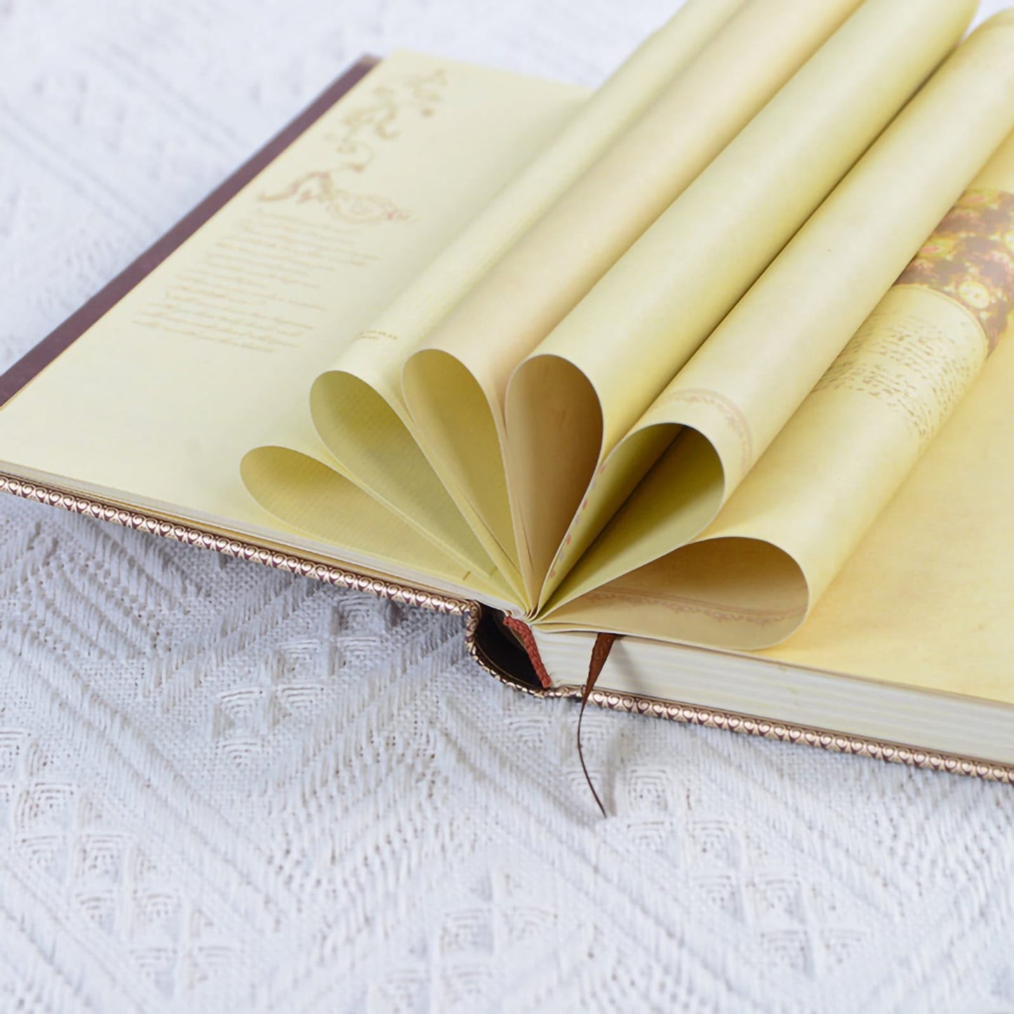 Pharaoh Notes Vintage Hardcover Journal – Sunflower Crown Notebook