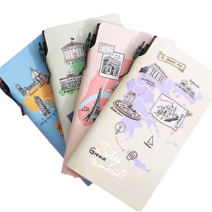 Wanderlust Travel Journal Notebook with Pen