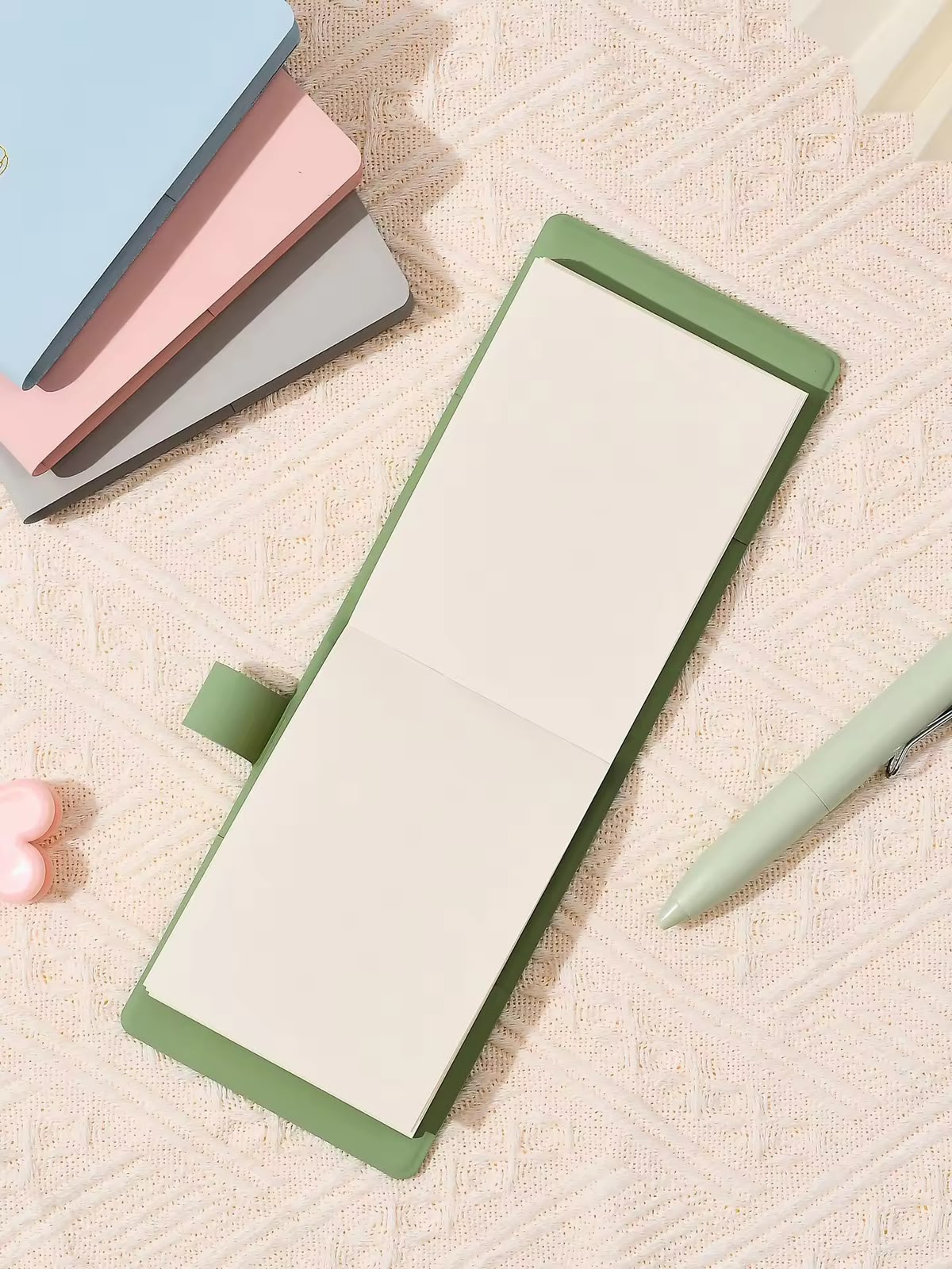 Minimal Pastel Pocket Notebook with Pen | Sports Theme
