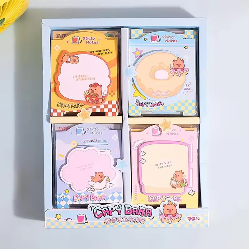 Capy Bara Kawaii Sticky Notes