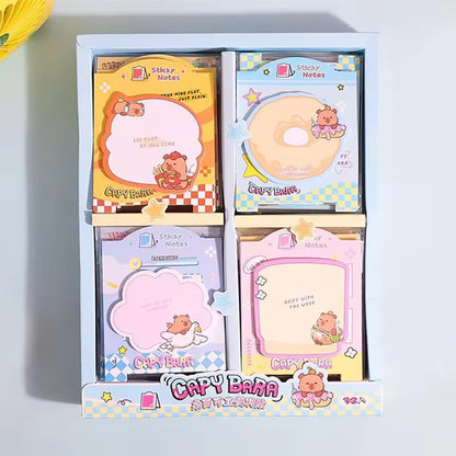 Capy Bara Kawaii Sticky Notes