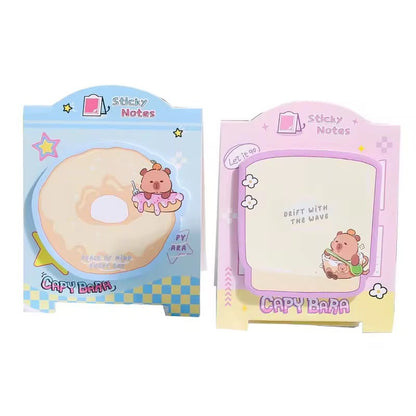 Capy Bara Kawaii Sticky Notes
