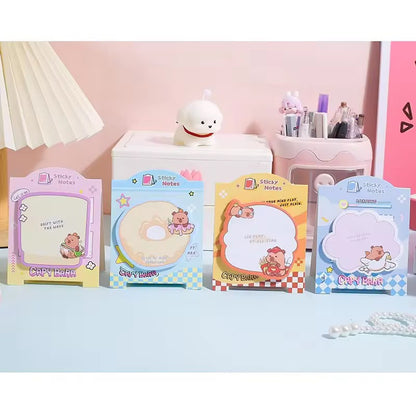 Capy Bara Kawaii Sticky Notes