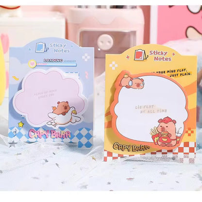 Capy Bara Kawaii Sticky Notes