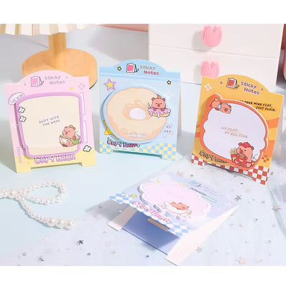 Capy Bara Kawaii Sticky Notes