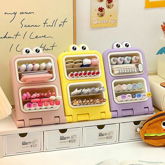 Kawaii Frog Eye Desktop Organiser