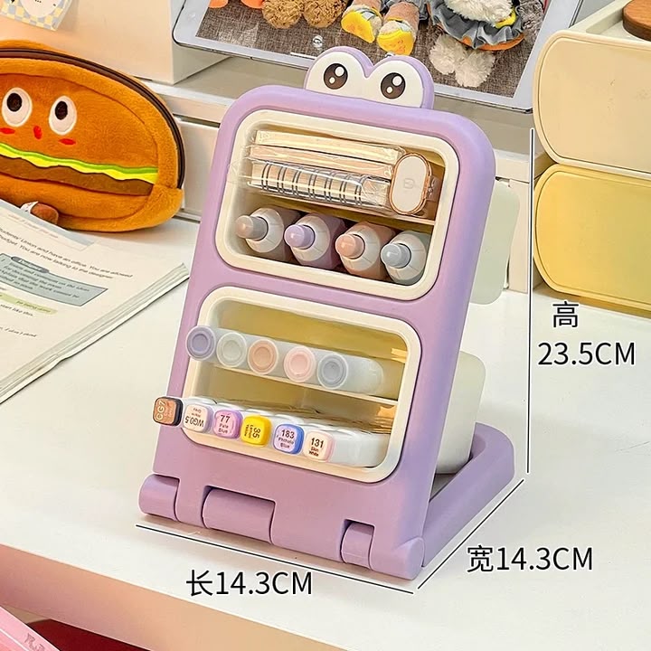 Kawaii Frog Eye Desktop Organiser