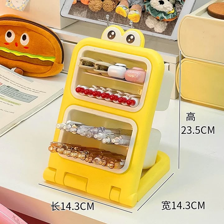 Kawaii Frog Eye Desktop Organiser