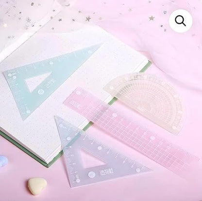 Pastel Jelly Geometry Set