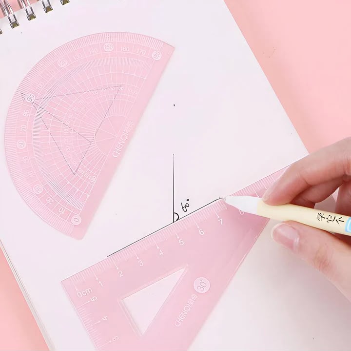 Pastel Jelly Geometry Set