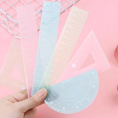 Pastel Jelly Geometry Set
