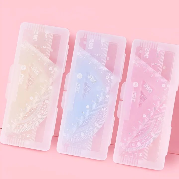 Pastel Jelly Geometry Set