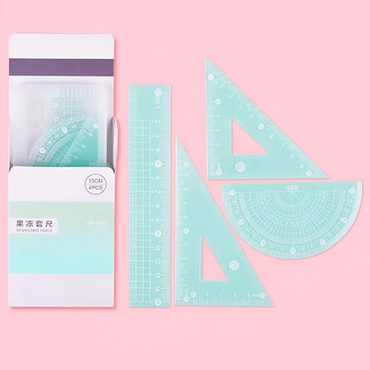 Pastel Jelly Geometry Set