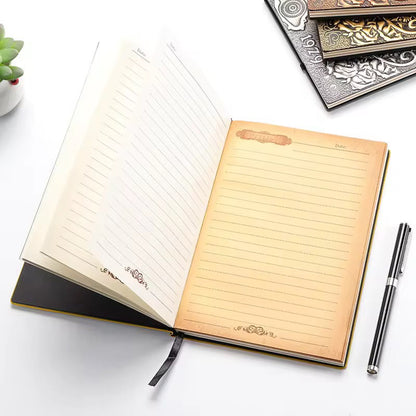 Elephant Leather Journal | 3D Embossed