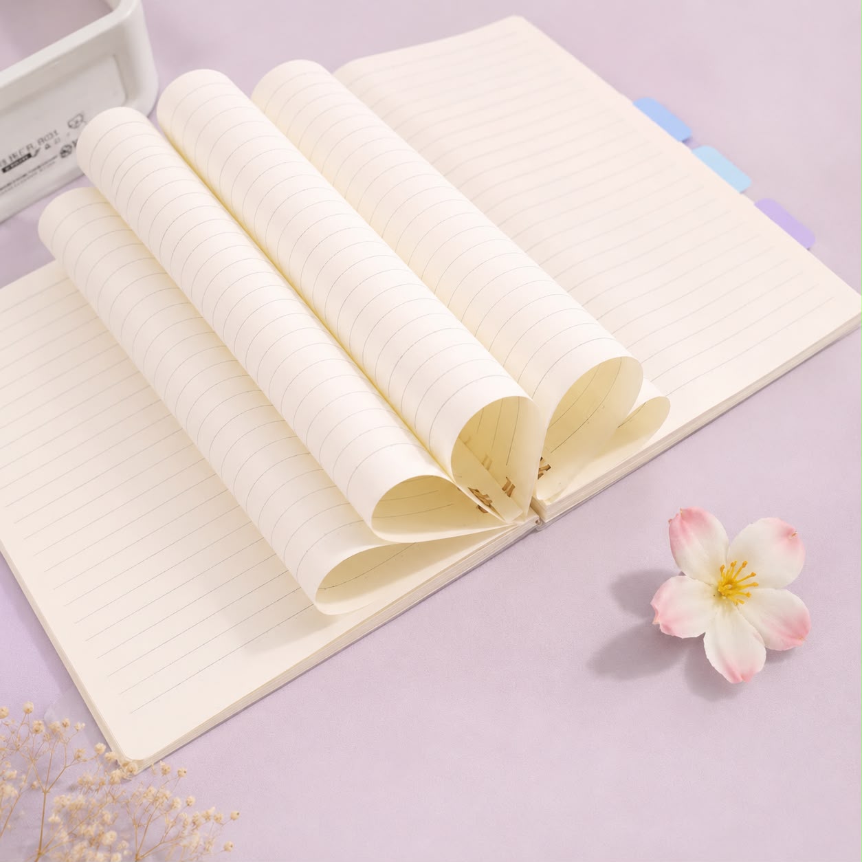 Artistic Spiral Notebook with Sticky Notes | Artist Oil Painting Series | Monet & Van Gogh Inspired