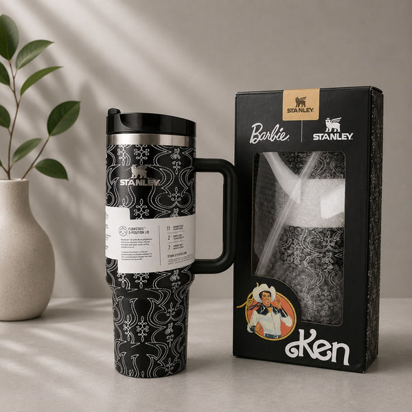 Stanley × Barbie Ken Inspired Edition Quencher Tumbler 40oz – FlowState Lid