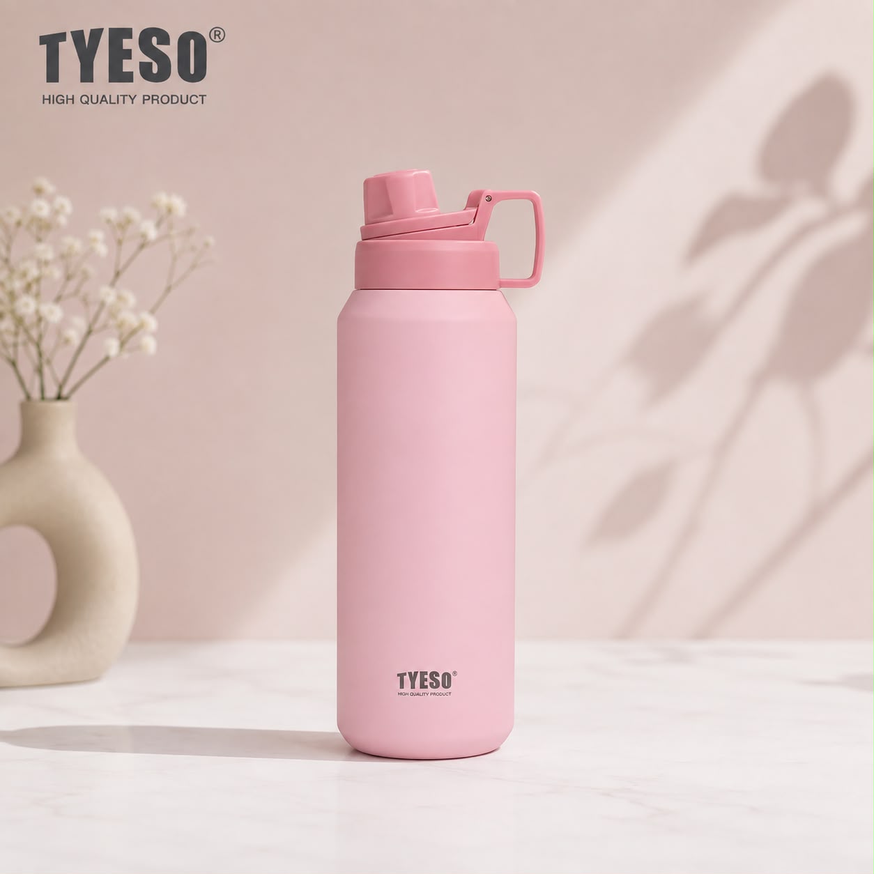 TYESO Vacuum Insulated Bottle 750ml – Keep Cold, BPA Free