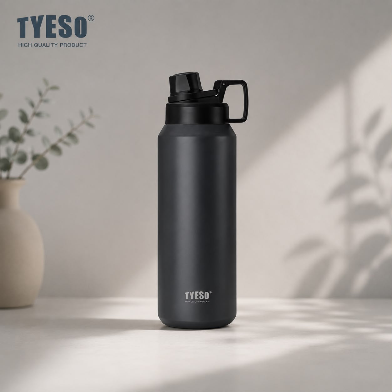 TYESO Vacuum Insulated Bottle 750ml – Keep Cold, BPA Free