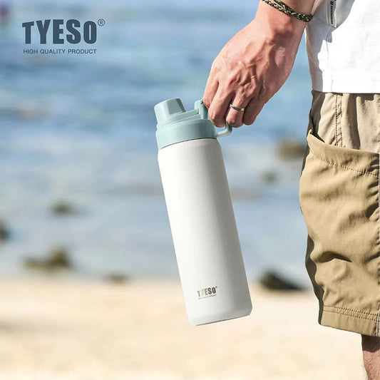 TYESO Vacuum Insulated Bottle 750ml – Keep Cold, BPA Free