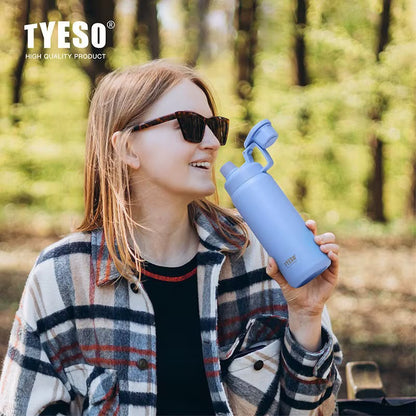 TYESO Vacuum Insulated Bottle 750ml – Keep Cold, BPA Free