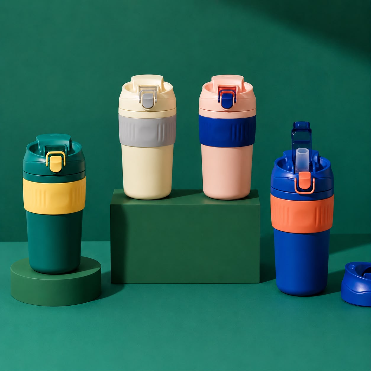 Insulated Sipper Bottle with Straw Lid | SUS304 Stainless Steel | 350ml & 480ml