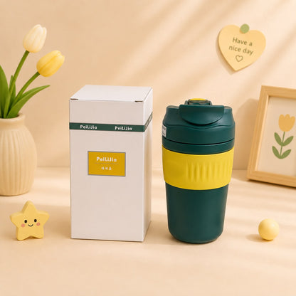 Insulated Sipper Bottle with Straw Lid | SUS304 Stainless Steel | 350ml & 480ml
