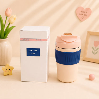 Insulated Sipper Bottle with Straw Lid | SUS304 Stainless Steel | 350ml & 480ml